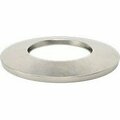 Bsc Preferred Belleville Spring Lock Washer 17-7 PH Stainless Steel for M4 Screw Size 4.200mm ID 8.000mm OD, 25PK 91235A314